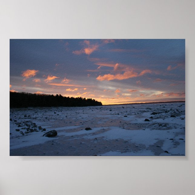 Sunset - Traverse City, Michigan Poster (Front)