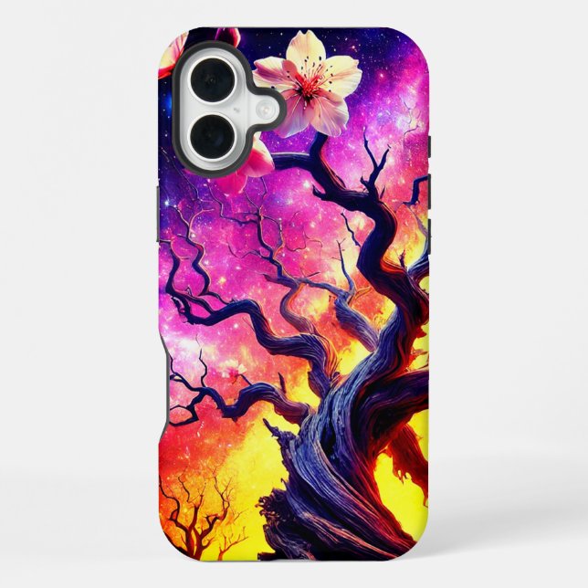 Sunset Tree Phone Case (Back)