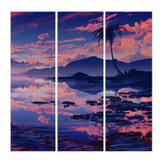 Sunset Triptych