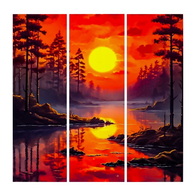 Sunset Triptych (Front)