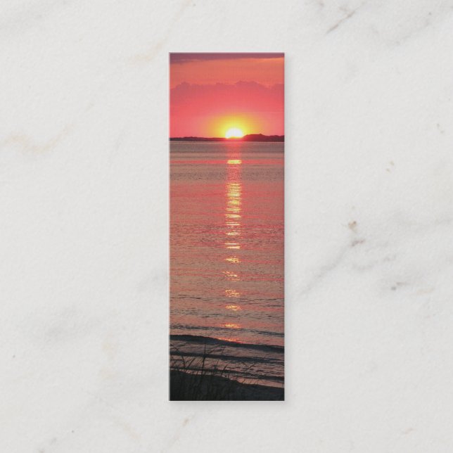 Sunset Twilight Bookmark/Business Cards (Front)