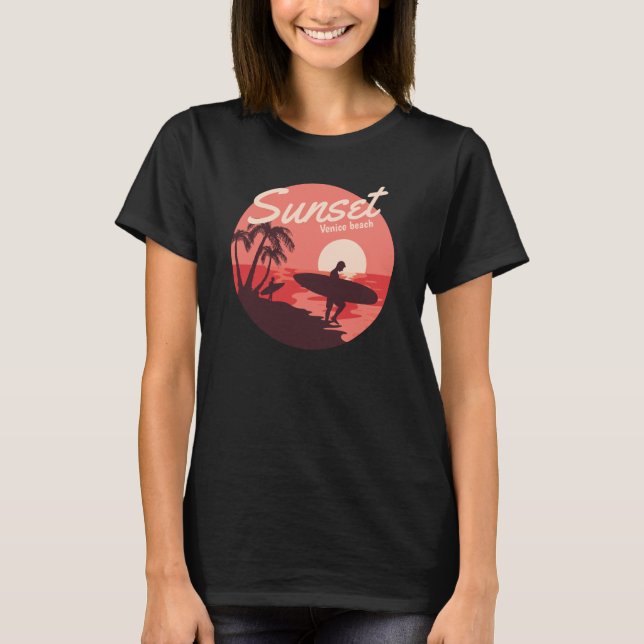 Sunset Venice T-Shirt (Front)