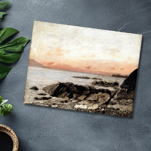 Sunset, Vevey, Switzerland – Gustave Courbet Postcard