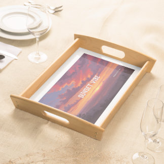 SUNSET VIBE SERVING TRAY