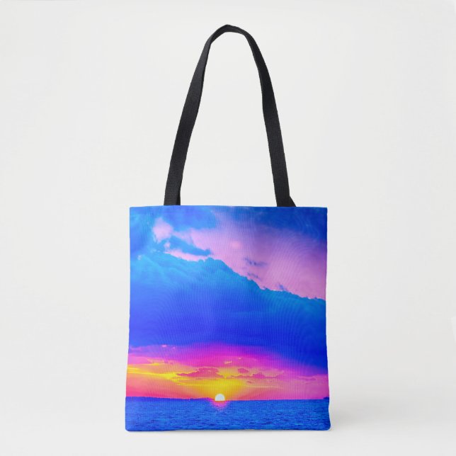 Sunset Vibrance Tote Bag (Front)