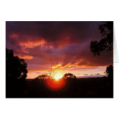 Sunset Views Card (Front Horizontal)