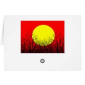 Sunset Vintage 2 Cards (Back Horizontal)