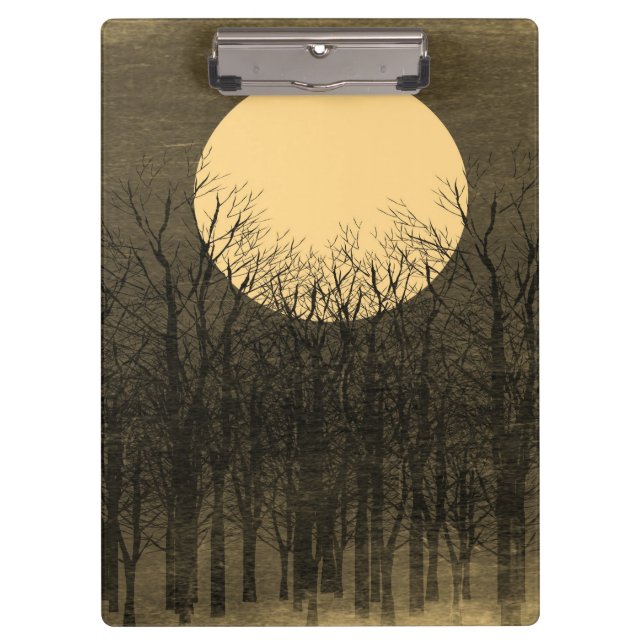 Sunset Vintage Clipboard (Front)