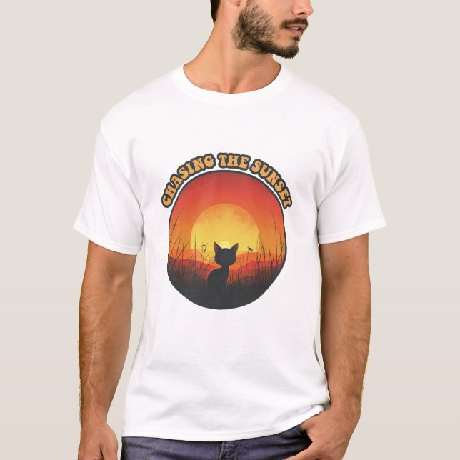 Sunset Wanderer t-shirt (Front)