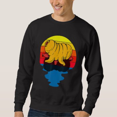Sunset Water Bear Microbiology Tardigrade Sweatshirt