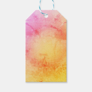 Sunset Watercolor Gift Tag – Elegant & Unique
