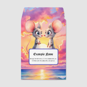 Sunset Whispers – A Tiny Love Story. Envelope Mailers