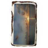 Sunset with Sailboats Tropical Landscape Photo Brownie (Rotated)