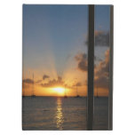 Sunset with Sailboats Tropical Landscape Photo Case For iPad Air