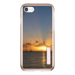 Sunset with Sailboats Tropical Landscape Photo Incipio DualPro Shine iPhone 8/7 Case