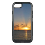 Sunset with Sailboats Tropical Landscape Photo OtterBox Commuter iPhone SE/8/7 Case