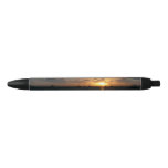 Sunset with Sailboats Tropical Landscape Photo Pen