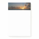 Sunset with Sailboats Tropical Landscape Photo Post-it Notes