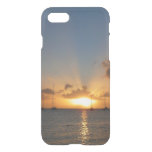 Sunset with Sailboats Tropical Landscape Photo iPhone SE/8/7 Case