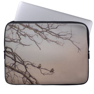 Sunset with the Shrikes Laptop Sleeve