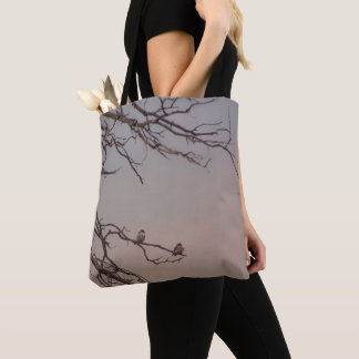 Sunset with the Shrikes Tote Bag