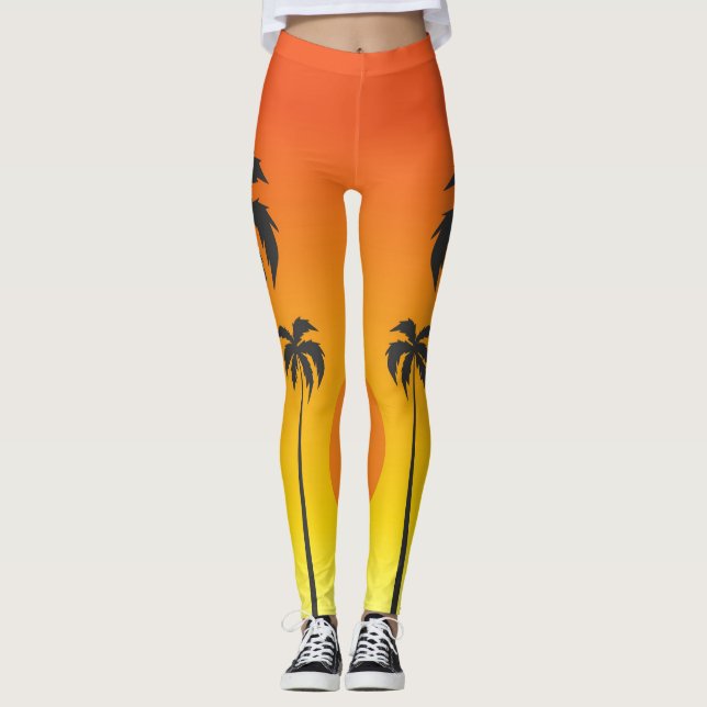 Sunset Women's Leggings (Front)