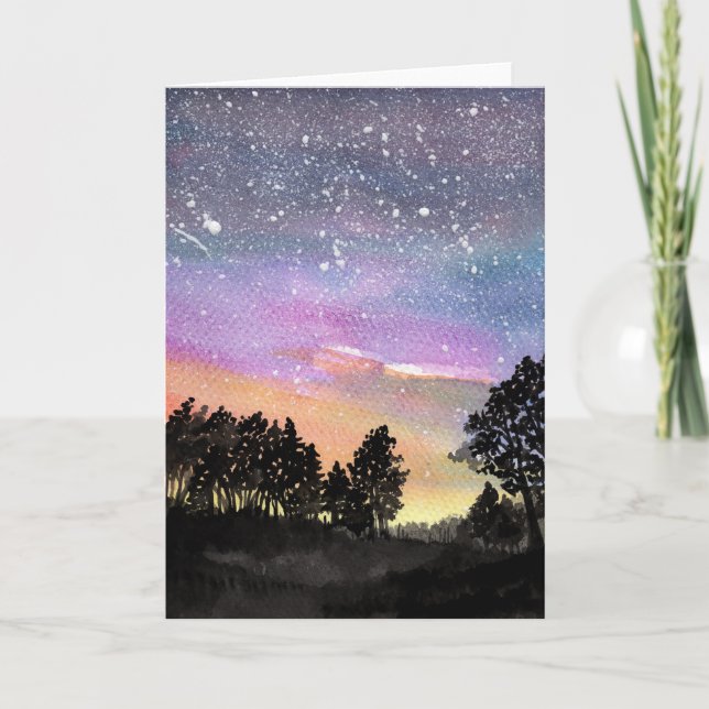 Sunset Woods Card (Front)