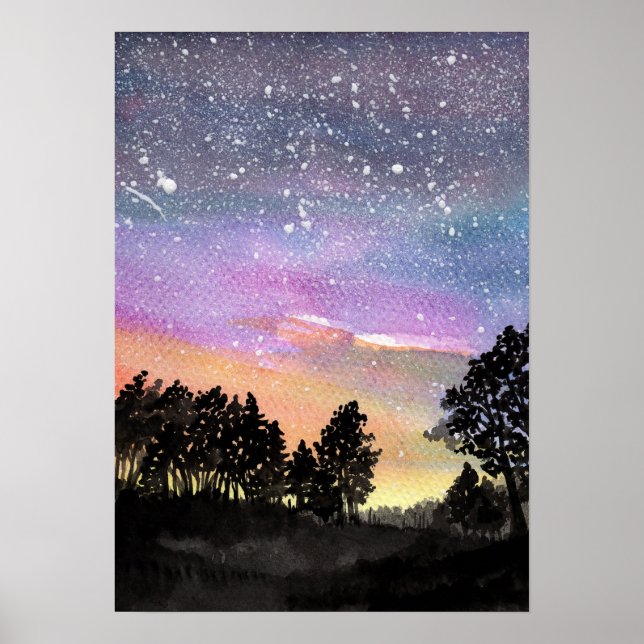 Sunset Woods Poster (Front)