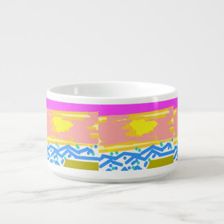 Sunset Yacht Waves Chili Bowl