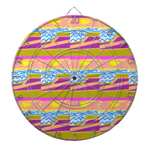 Sunset Yacht Waves Dart Board