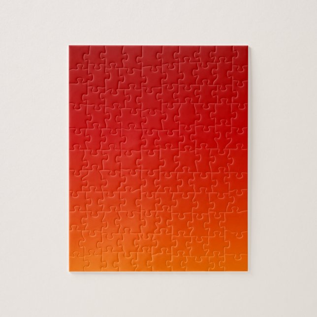 SUNSET (yellow orange evening color fade) ~ Jigsaw Puzzle (Vertical)