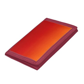 Sunset (yellow Orange Evening Color Fade) ~ Tri-fold Wallet by TheWhippingPost at Zazzle