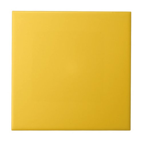 Sunset Yellow Solid Color Ceramic Tile