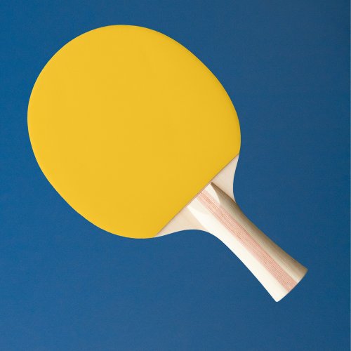 Sunset Yellow Solid Color Ping Pong Paddle