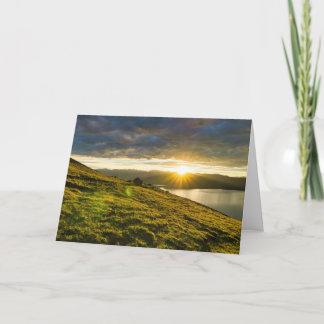 Sunset Yukon Territory Card