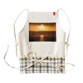 Sunset Zazzle HEART Apron