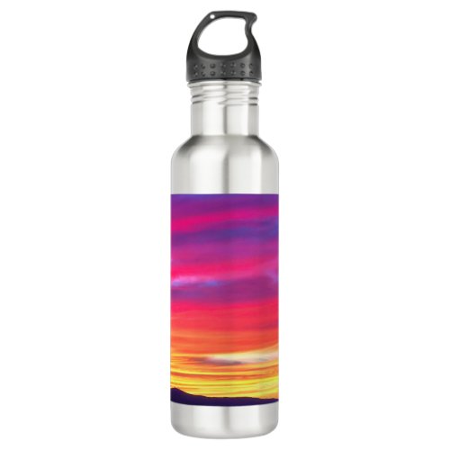 Sunset Zen Vibrant  Stainless Steel Water Bottle