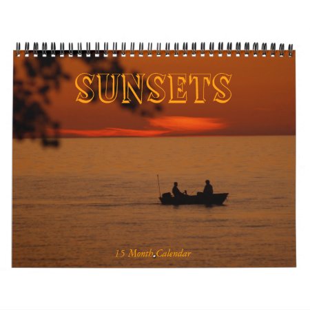 Sunsets-2011-2012 / 15 Month Calendar