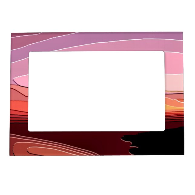 SUNSETS MAGNETIC PHOTO FRAME (Front)