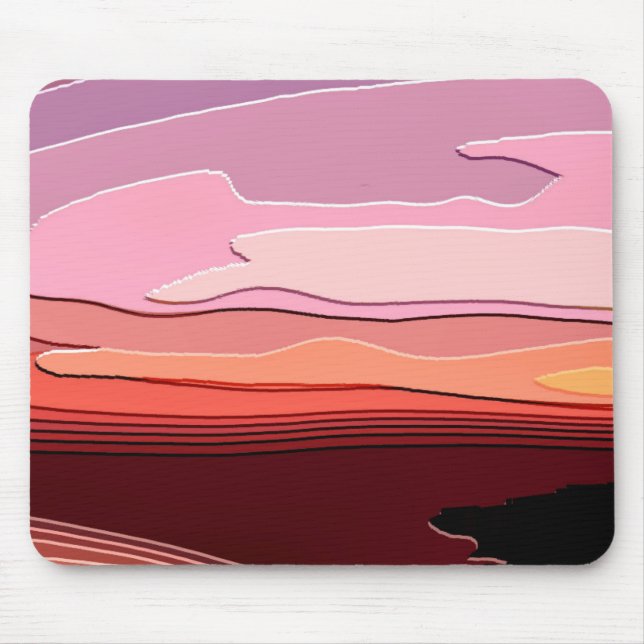 SUNSETS MOUSE PAD (Front)