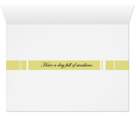 Sunshine (Inside Horizontal (Bottom))