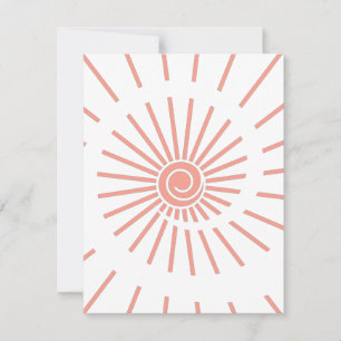 Sunshine 10 note card