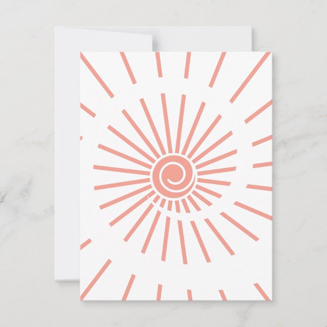 Sunshine 10 note card (Front)