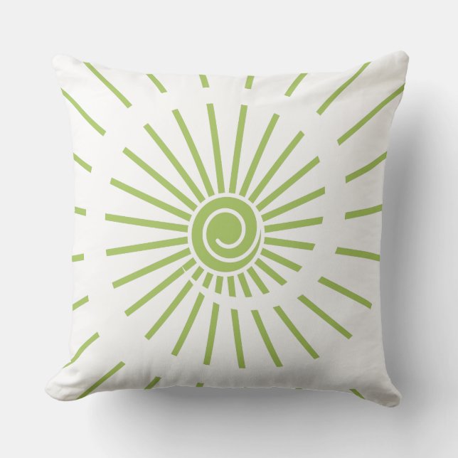 Sunshine 14 throw pillow (Front)