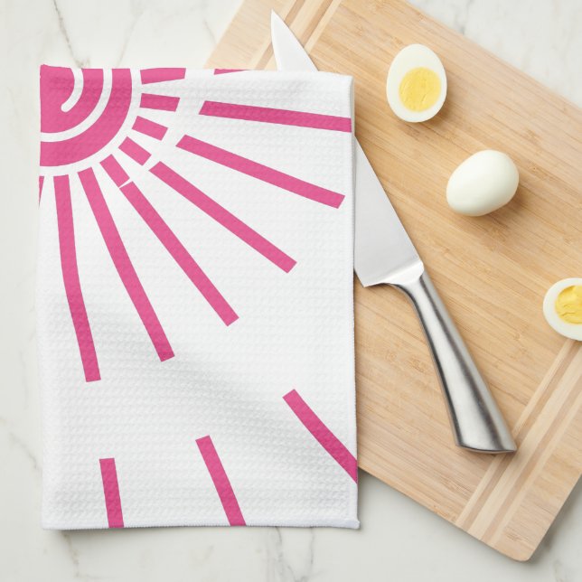 Sunshine 15 kitchen towel (Quarter Fold)