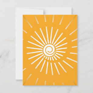 Sunshine 2 note card