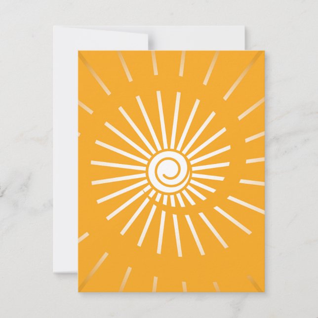Sunshine 2 note card (Front)