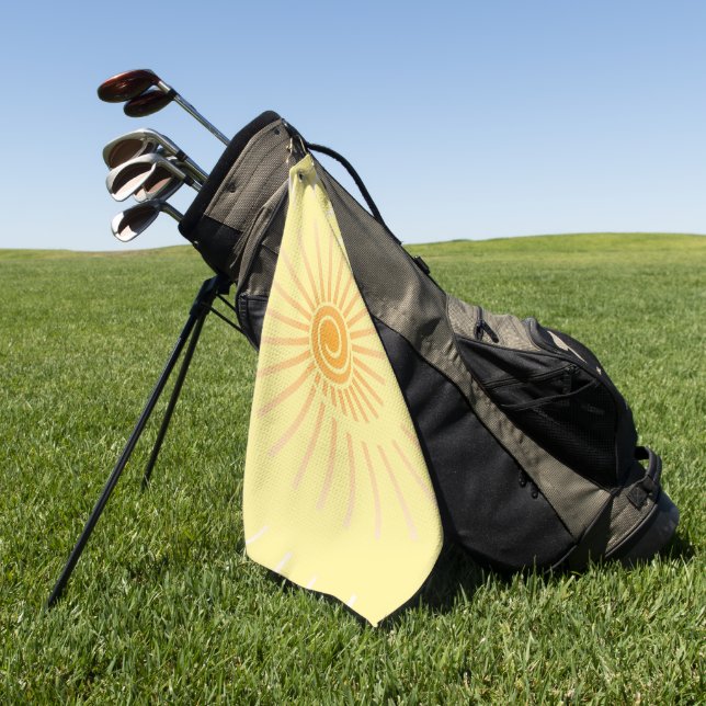 Sunshine 3 golf towel (Green)