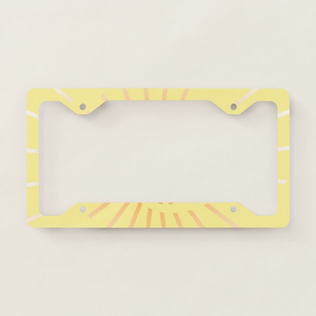 Sunshine 3 license plate frame (Front)