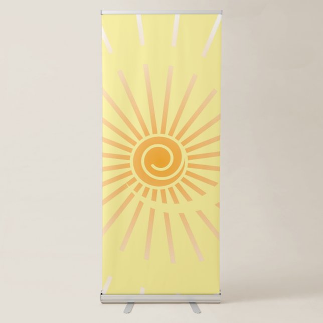 Sunshine 3 retractable banner (Front)